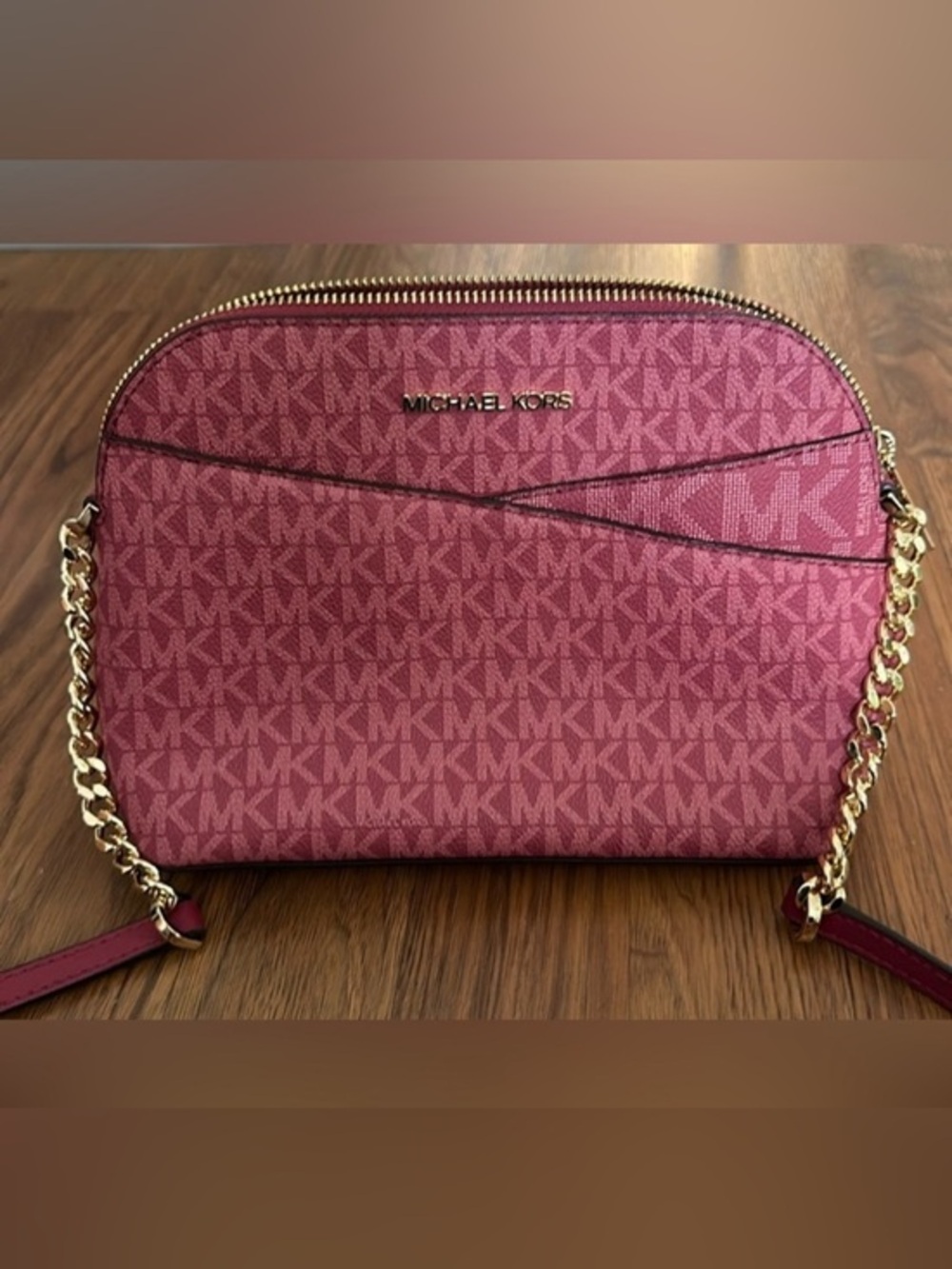 Michael Kors  Crossbody Bag with Gold Chain
